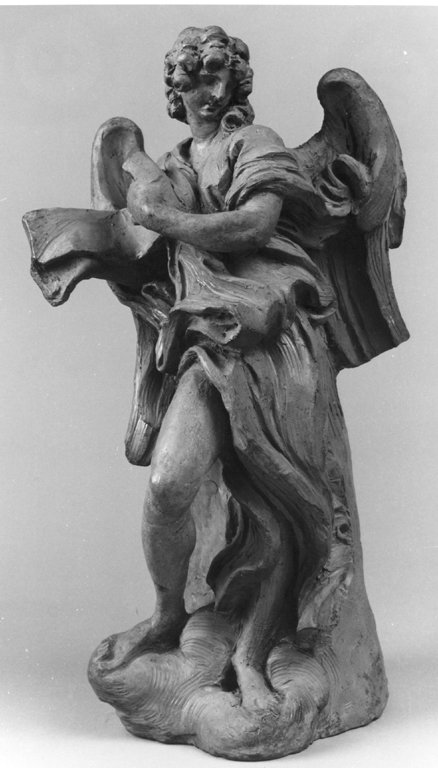 Angelo portatitolo (statuetta) by Bernini Gian Lorenzo (sec. XVII) 